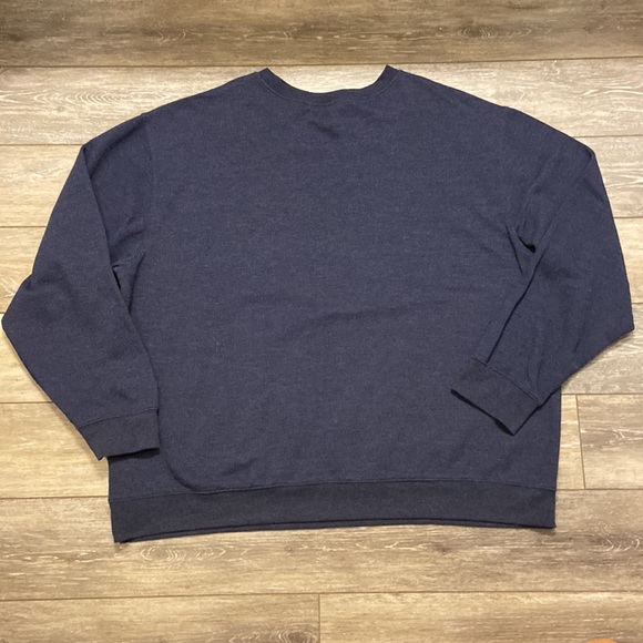 WALT DISNEY WORLD CREW NECK SWEATSHIRT DISCOVER THE MAGIC NAVY BLUE SIZE XXXL - Picture 7 of 7
